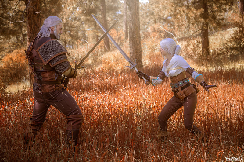 Illustration for article titled Witcher 3 Cosplay Gets The Whole Gang Back Together
